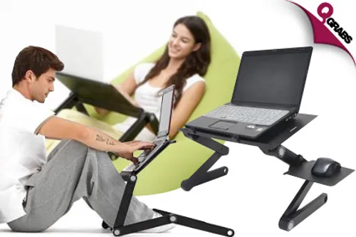 From QR149 Lounge More Comfortably While You Work with a Laptop Folding Table! (Up to QR598 Value)